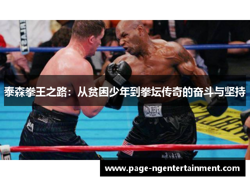 泰森拳王之路：从贫困少年到拳坛传奇的奋斗与坚持